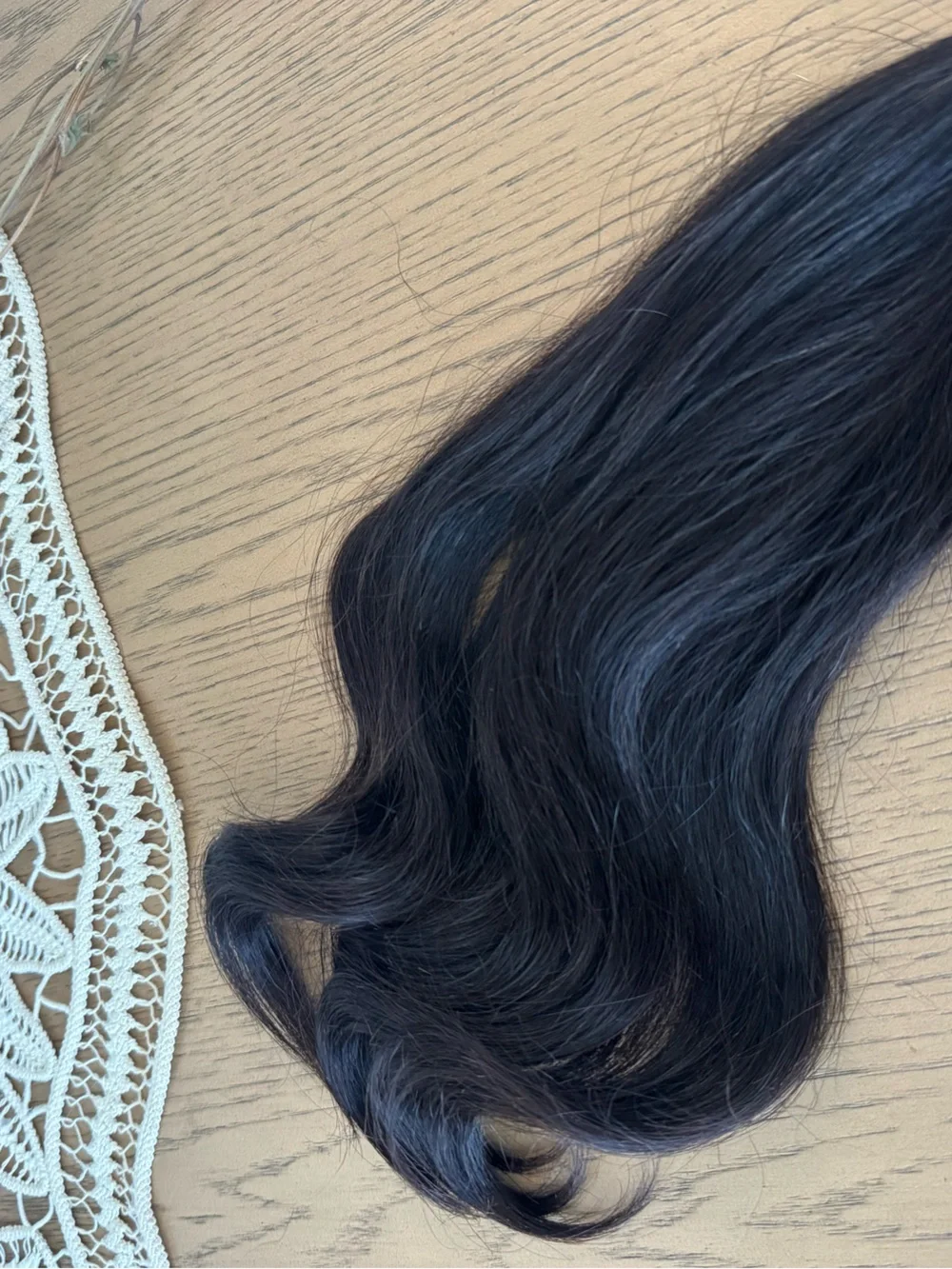 16” 100% Human Hair Weft Body Wave Hair Extension Bundle Natural Black Remy Hair